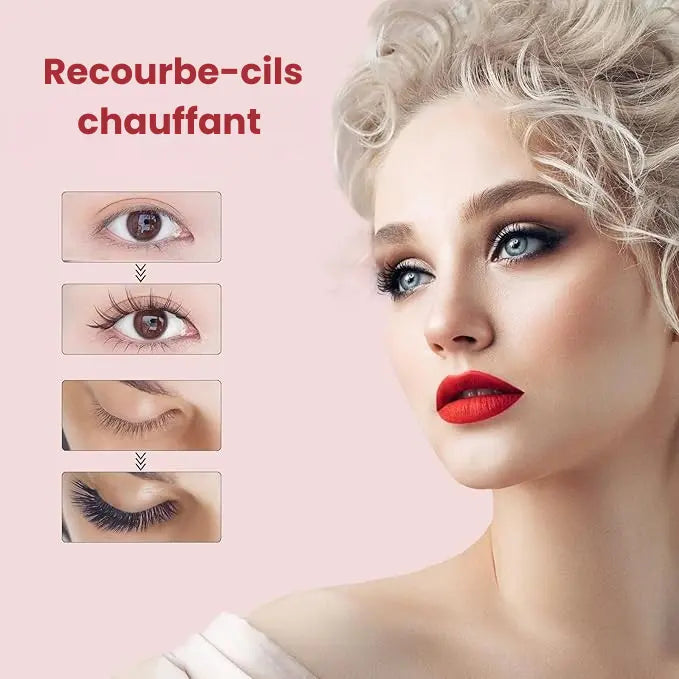 Recourbe-cils Chauffant Pro (Rechargeable USB) – Effet Lifting 24H