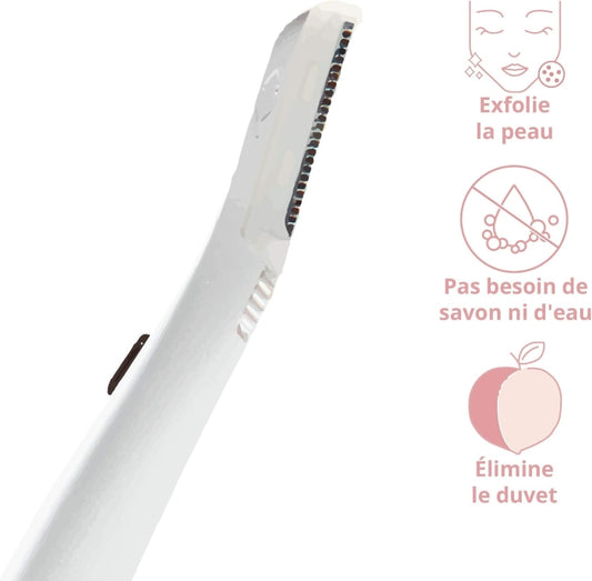 Flawless Dermaplane Glo Appareil De Dermaplaning Pour Visage