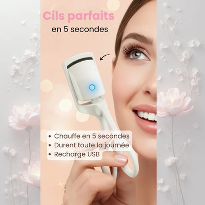 Recourbe-cils Chauffant Pro (Rechargeable USB) – Effet Lifting 24H